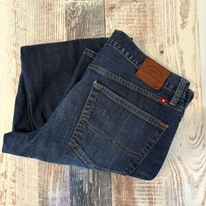 Lucky Brand Men’s Dark Blue 361 Vintage Straight Jeans 36x34